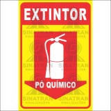 Extintor - Pó quimico 